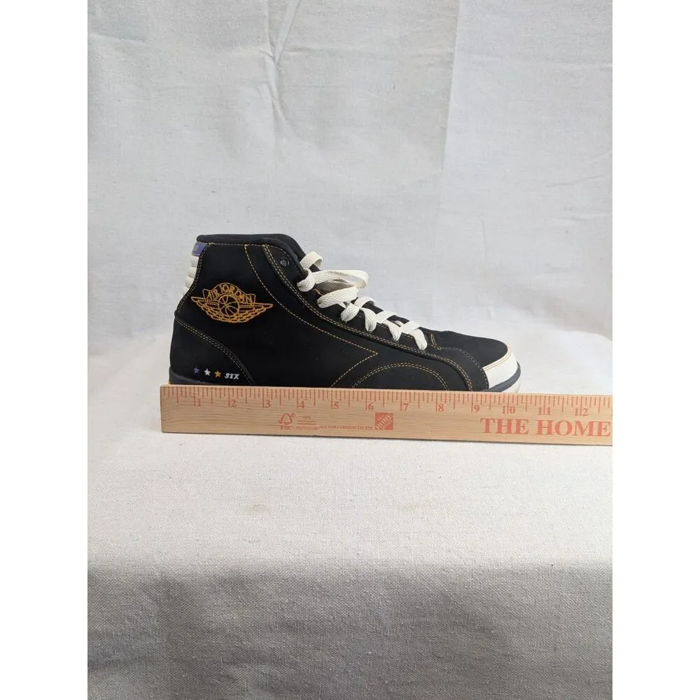 Retro Streetwear Y2K Size 10 Jordan PHLY Legend 342222-051 Black Purple Orange